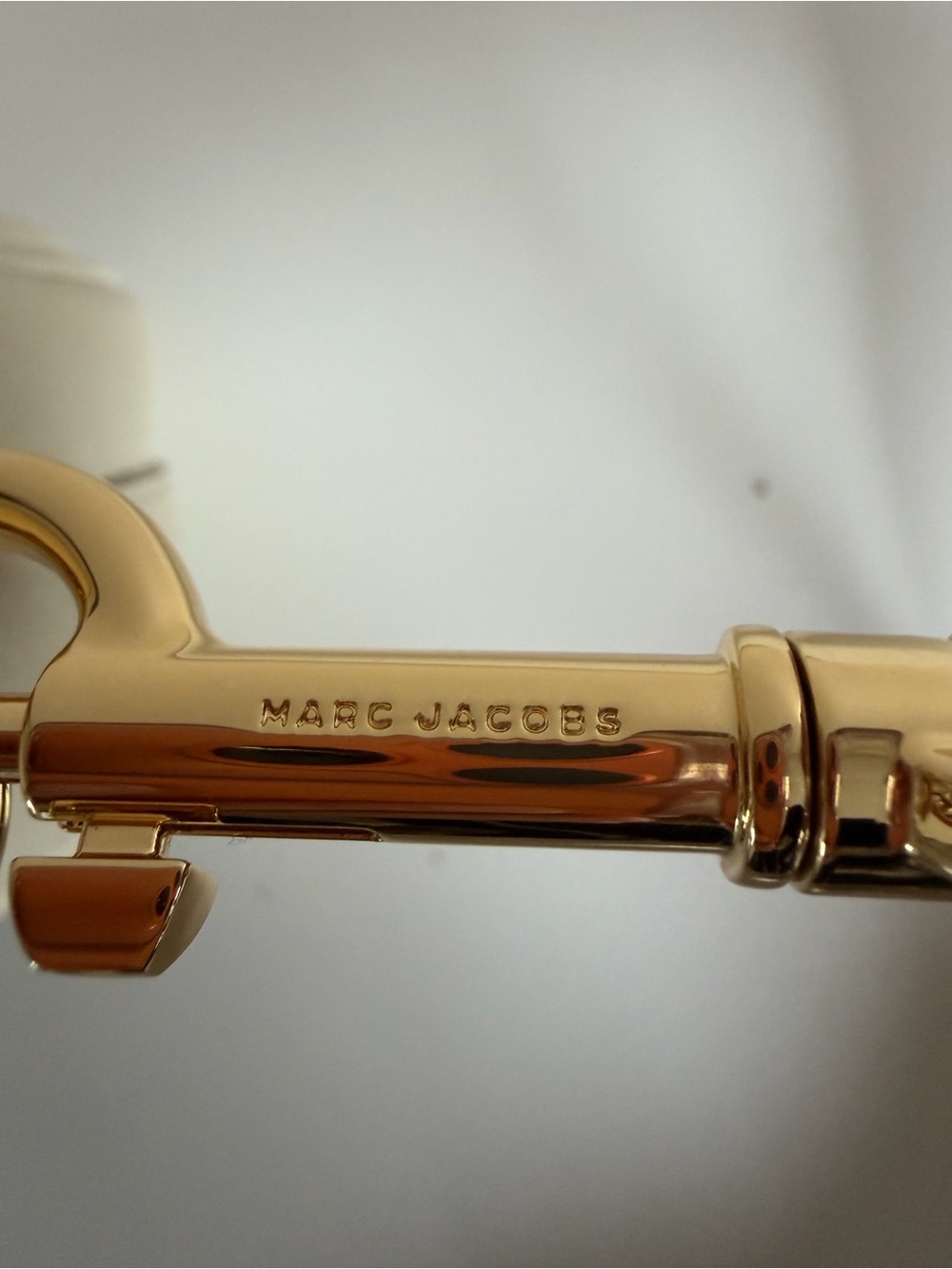 New Marc Jacobs The J Marc Small Saddle Bag Cloud white - Picture 6 of 15
